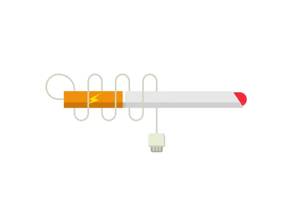 Elektronisk cigarett vektor icon — Stock vektor