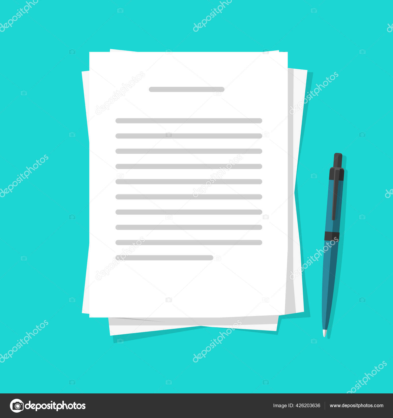 Writing text letter content on paper document sheets via pen vector flat cartoon illustration, idea of book or essay creation, note message pages Stock Vector Image by ©vladwel #426203636 Writing text letter content on paper document sheets via pen vector flat cartoon illustration, idea of book or essay creation, note message pages Stock Vector Image by ©vladwel #426203636