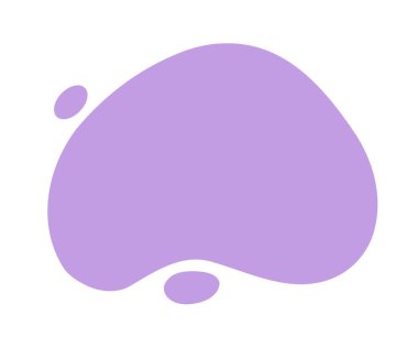 Sıvı sıvı vektör grafik arkaplan veya metin arkaplanı için soyut menekşe rengi şekil element tasarımı