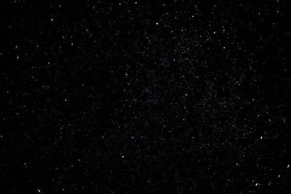 Stjärnhimmel Bakgrund Med Ljusa Stjärnor Mörk Natthimmel — Stockfoto