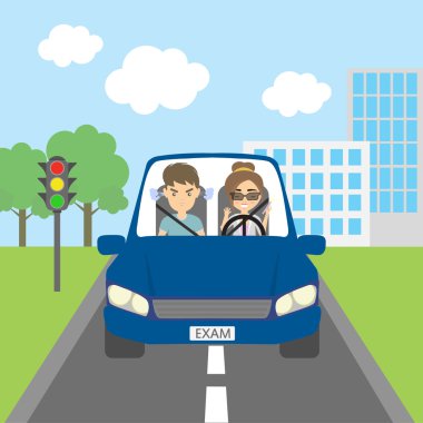 Download Student Driver Free Vector Eps Cdr Ai Svg Vector Illustration Graphic Art