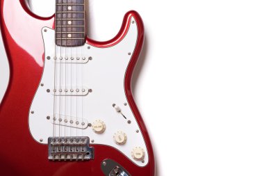 Kırmızı elektro gitar