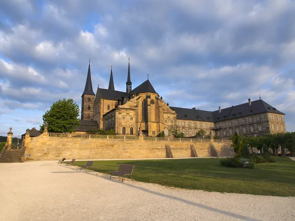 Stary klasztor st. michael w bamberg — Zdjęcie stockowe