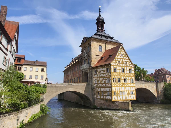 Bamberg - ciudad histórica en Alemania — Foto de Stock