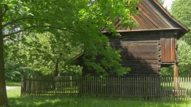 Side View of Rural House — Stock Video