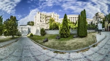 Ukrayna 'nın Kyiv kentinin 360 derecelik manzarası