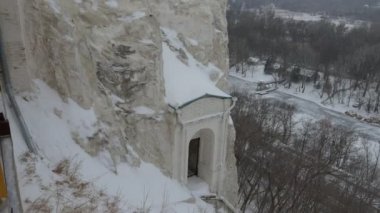 Ukrayna mağaralarda tebeşir.