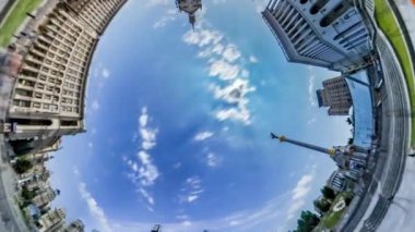 Ukrayna, Kyiv 'in merkezinin 360 derece VR panoraması