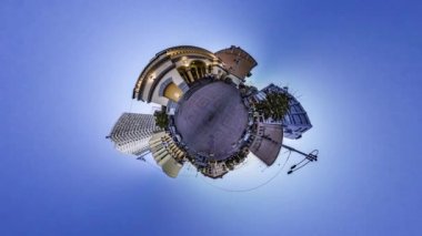 Küçük küçük gezegen 360 derece. Kiev. Sinagog