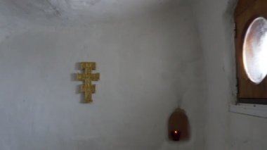 Mağara Svyatogorsk Manastırı içinde görünüm.