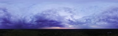 Panoramik gökyüzü 360 bulut 360 Derece Gökyüzü HDRI