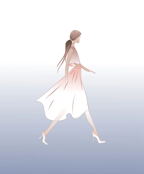  ışık elbiseli ihale kız