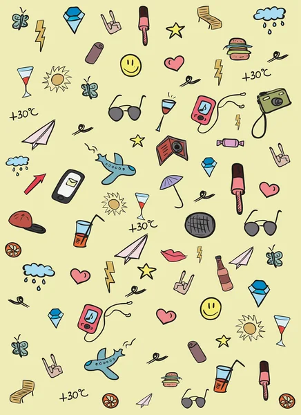 Yaz arka plan ile kutsal kişilerin resmi