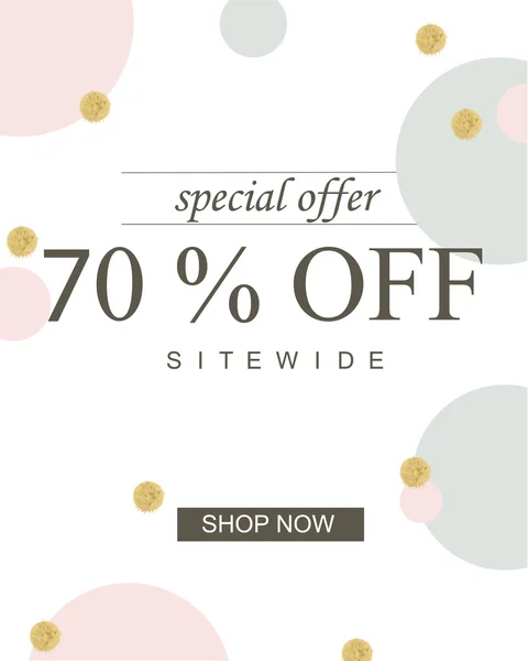 Özel teslimat. Satılık. Vektör