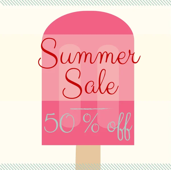  Dondurma, yaz satış banner