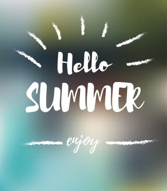 El yazısı yaz yazı. Yaz kartı