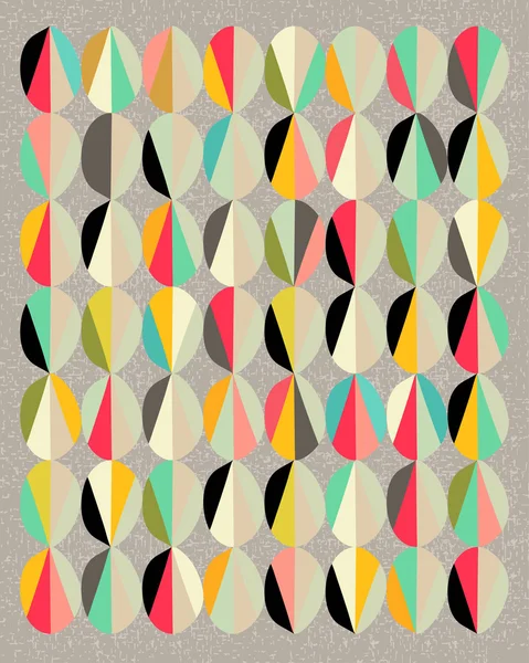 Daireler ile parlak arka plan. El çizimi. Doku. Vektör