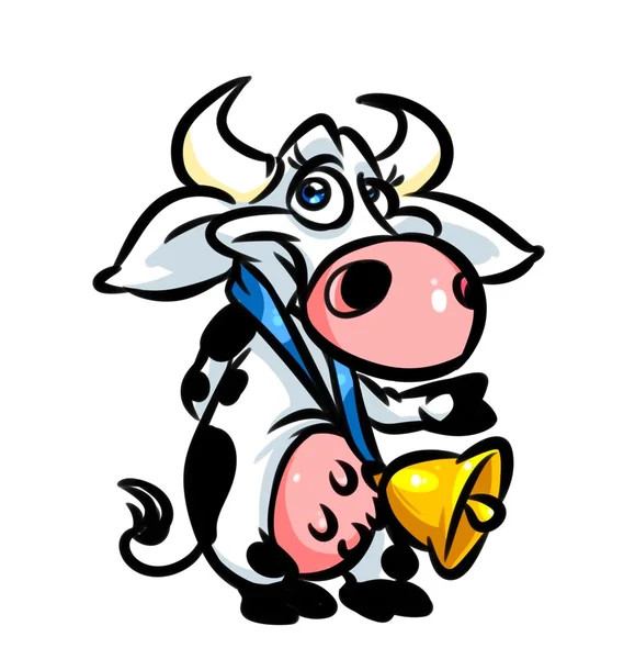 Bande dessinée parodie vache — Photo