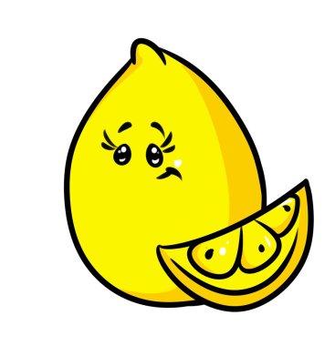 limon meyve çizgi film 