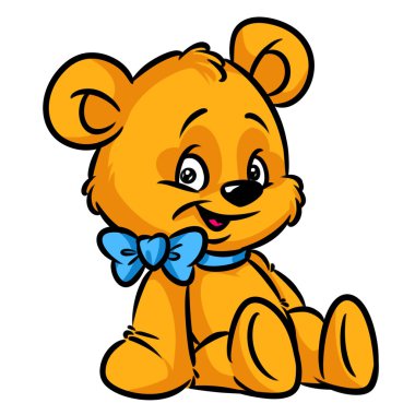 Şirin küçük ayı.