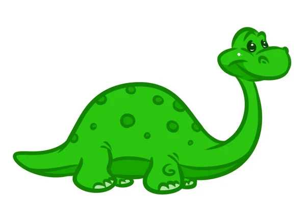 Tecknad dinosaurie Illustration — Stockfoto