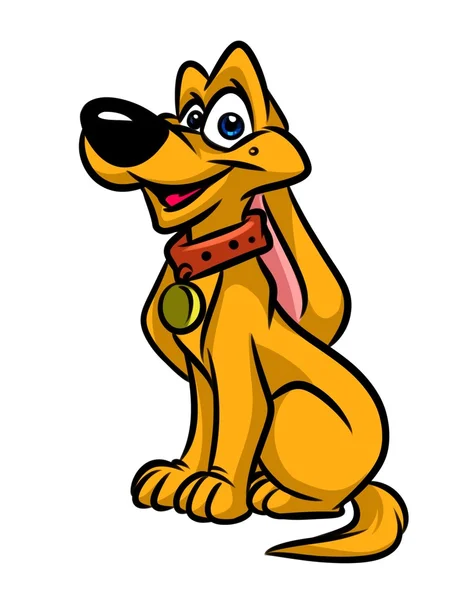 Ilustración de dibujos animados perro — Foto de Stock