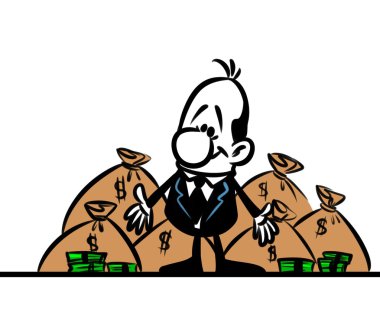 Bankacı zengin para