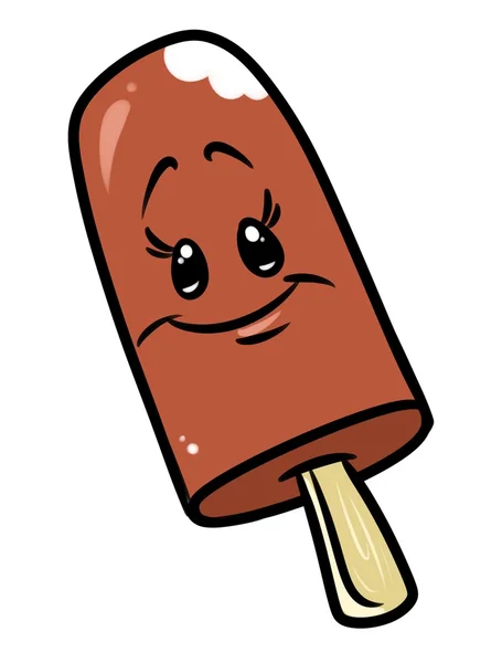 Ice cream popsicle kreskówka — Zdjęcie stockowe