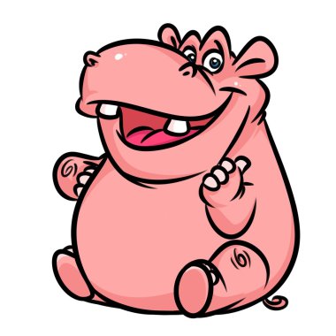 komik hippo karikatür 
