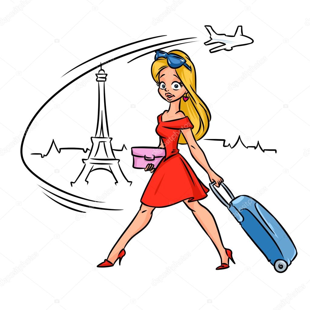 Beautiful blonde girl travel paris france Stock Photo by ©Efengai 117965572 Beautiful blonde girl travel paris france Stock Photo by ©Efengai 117965572