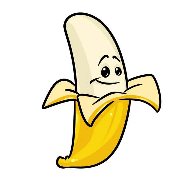 Banana cheerful fruit cartoon