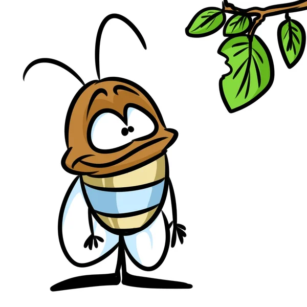 Kleine kever insect cartoon — Stockfoto