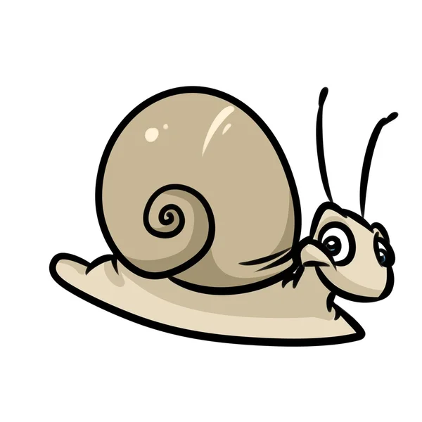 Snail cartoon illustration — Stock Photo, Image