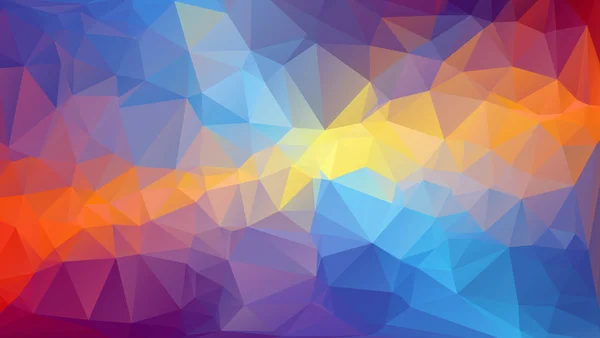 Fond abstrait composé de triangles — Image vectorielle
