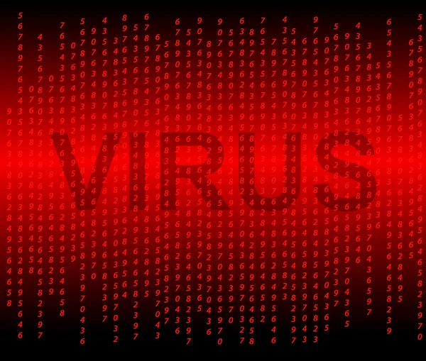 L'erreur de virus informatique — Image vectorielle