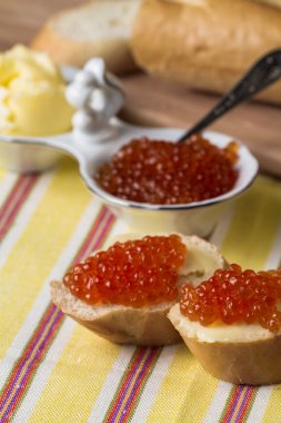 Kızıl somon havyar