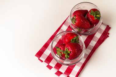 taze kırmızı çilek