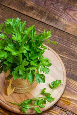 Taze çiftçi maydanoz