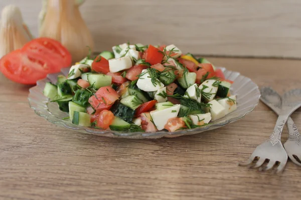 Easy diet salad — Stock Photo, Image