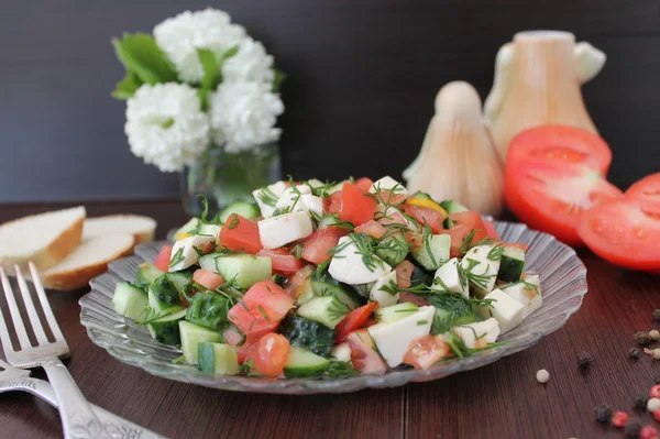 Easy diet salad — Stock Photo, Image