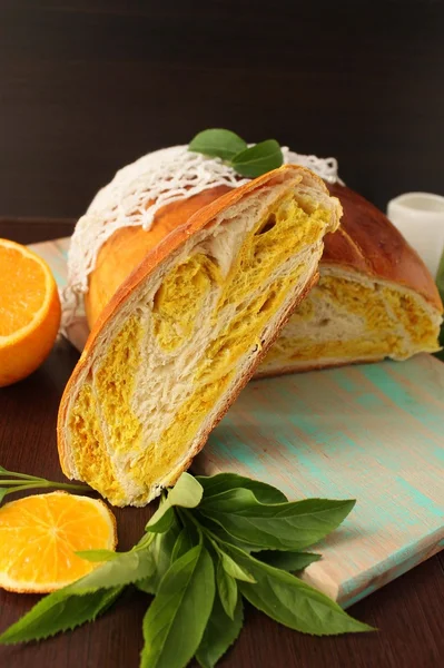 Cono di pane arancione — Foto Stock