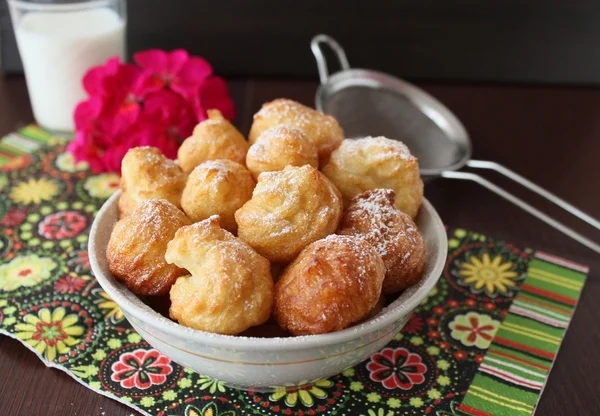 Churros, pączki, desery — Zdjęcie stockowe