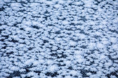 Erimiş buzda desenli desenler