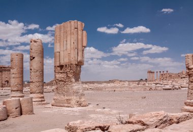 Antik şehir Palmyra, Suriye kalıntıları