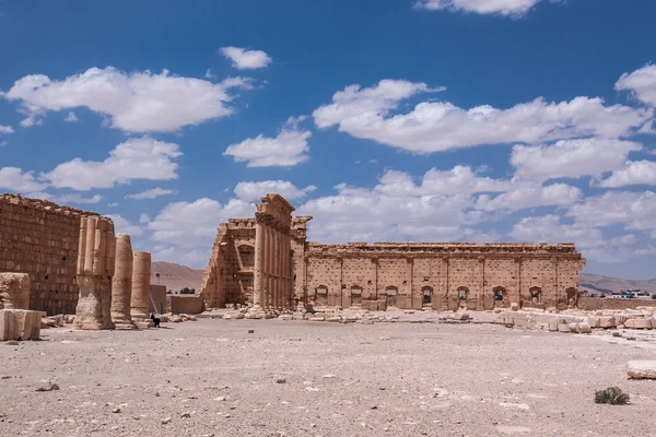 As ruínas da cidade antiga Palmyra, Síria — Fotografia de Stock