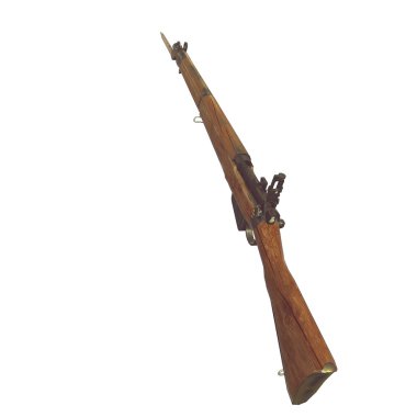 eski tüfekler 3d çizim. silah çapraz. simgesi silah. ahşap varil kırık. süngü bıçak kan ile. Beyaz arka plan