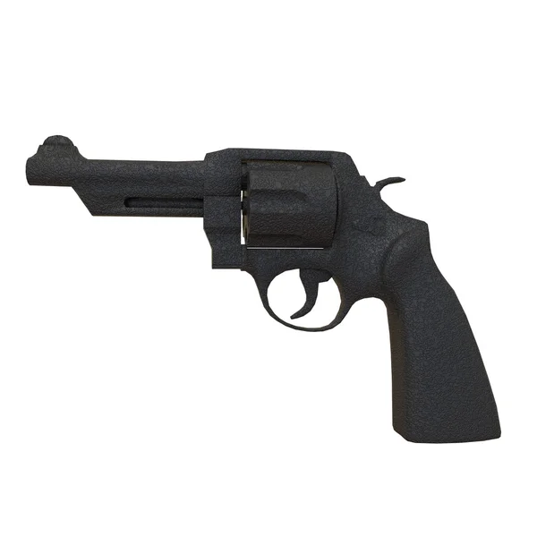 3D-s illusztráció elvont revolver — Stock Fotó