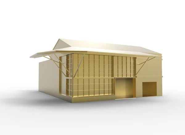 Illustration 3D de la maison . — Photo
