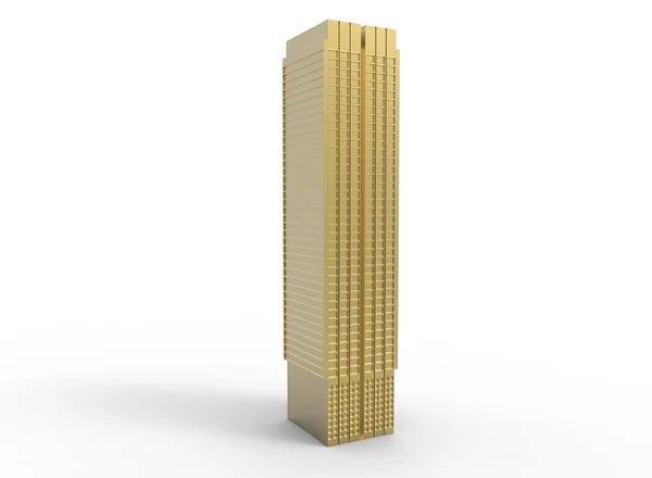 3d ilustración de rascacielos simple . — Foto de Stock
