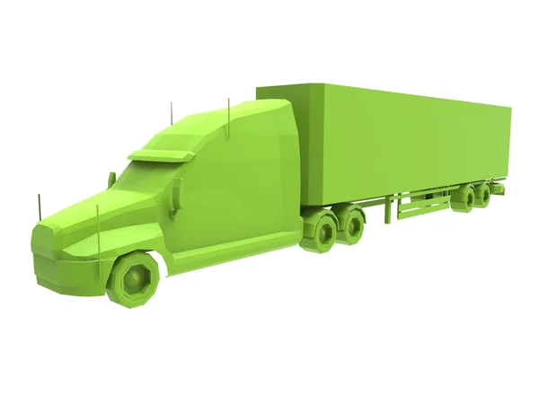 Illustrazione 3d del camion . — Foto Stock